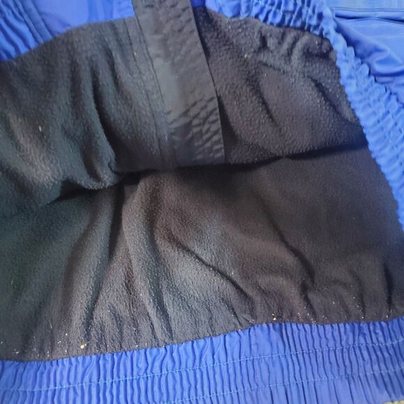 Vtg Pepsi Cola Jacket Adult XL Blue Top Gear Fleece Lined Nylon Bomber Men - Picture 7 of 8